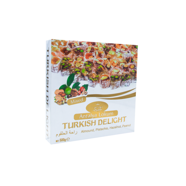 500 GR ÇEREZLİ MİX LOKUM